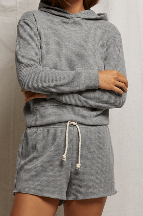 Azalia Waffle Hoodie BY PERFECT WHITE TEE