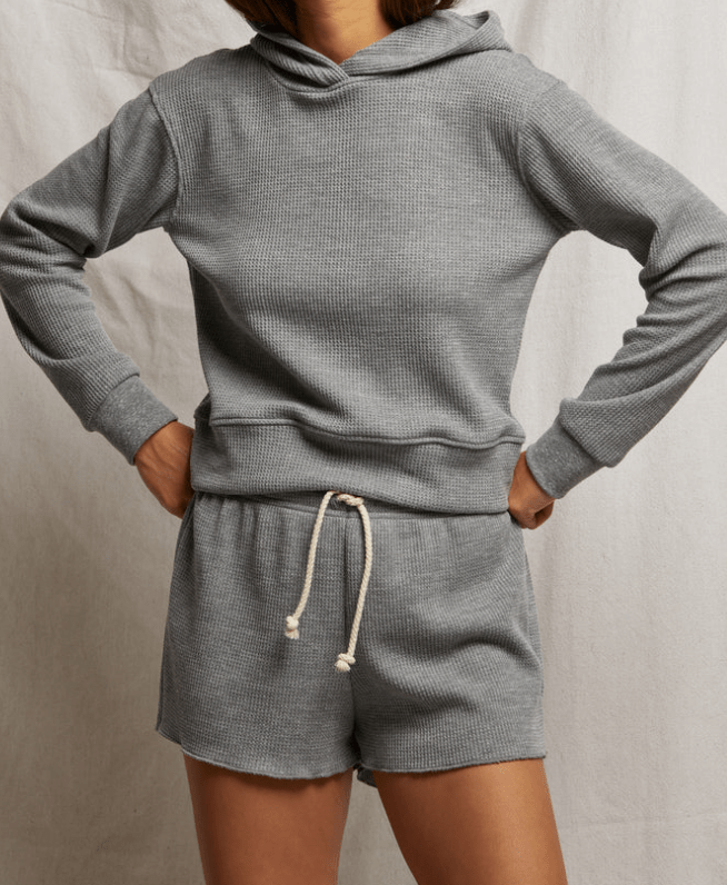 Azalia Waffle Hoodie BY PERFECT WHITE TEE