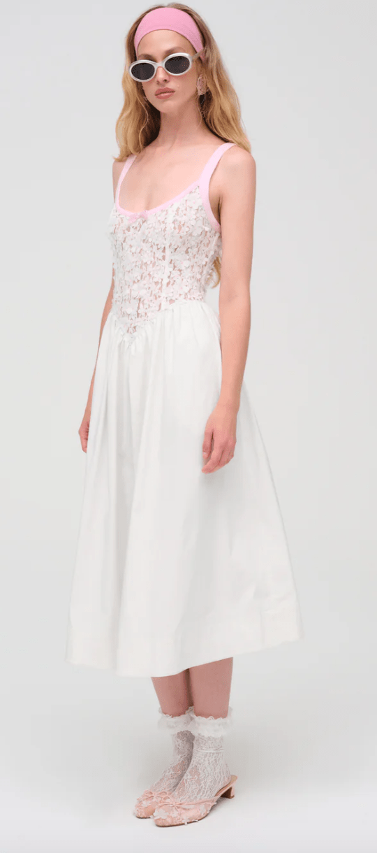 lace v neck short sleeve wedding dress Lace V-neck Cap Sleeves Wedding Dress Satin Skirt – loveangeldress main image 1