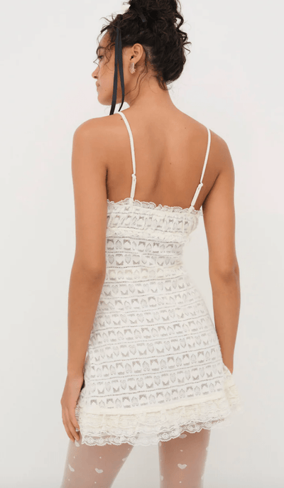 Reba Slip Dress BY FOR LOVE & LEMONS