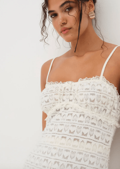 Reba Slip Dress BY FOR LOVE & LEMONS