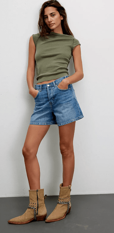 Tippi Denim Shorts BY FREE PEOPLE