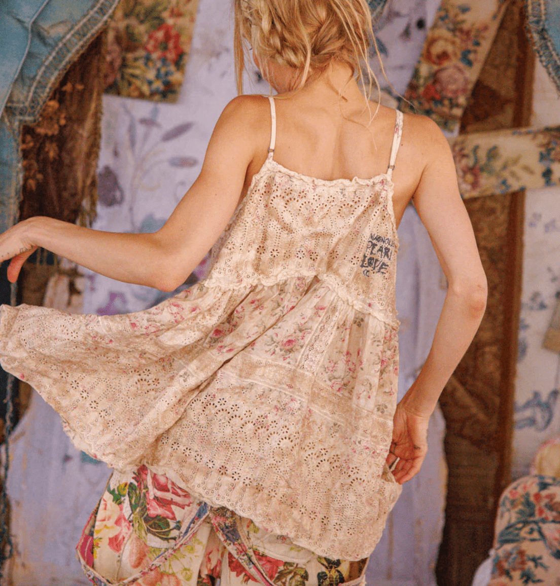 Eyelet Esti Tank 361 BY MAGNOLIA PEARL
