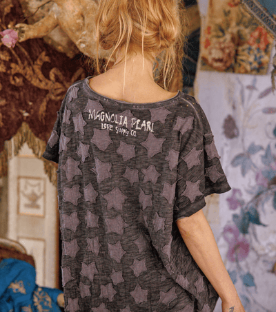Little Star Appliqué Tee 1991 by Magnolia Pearl