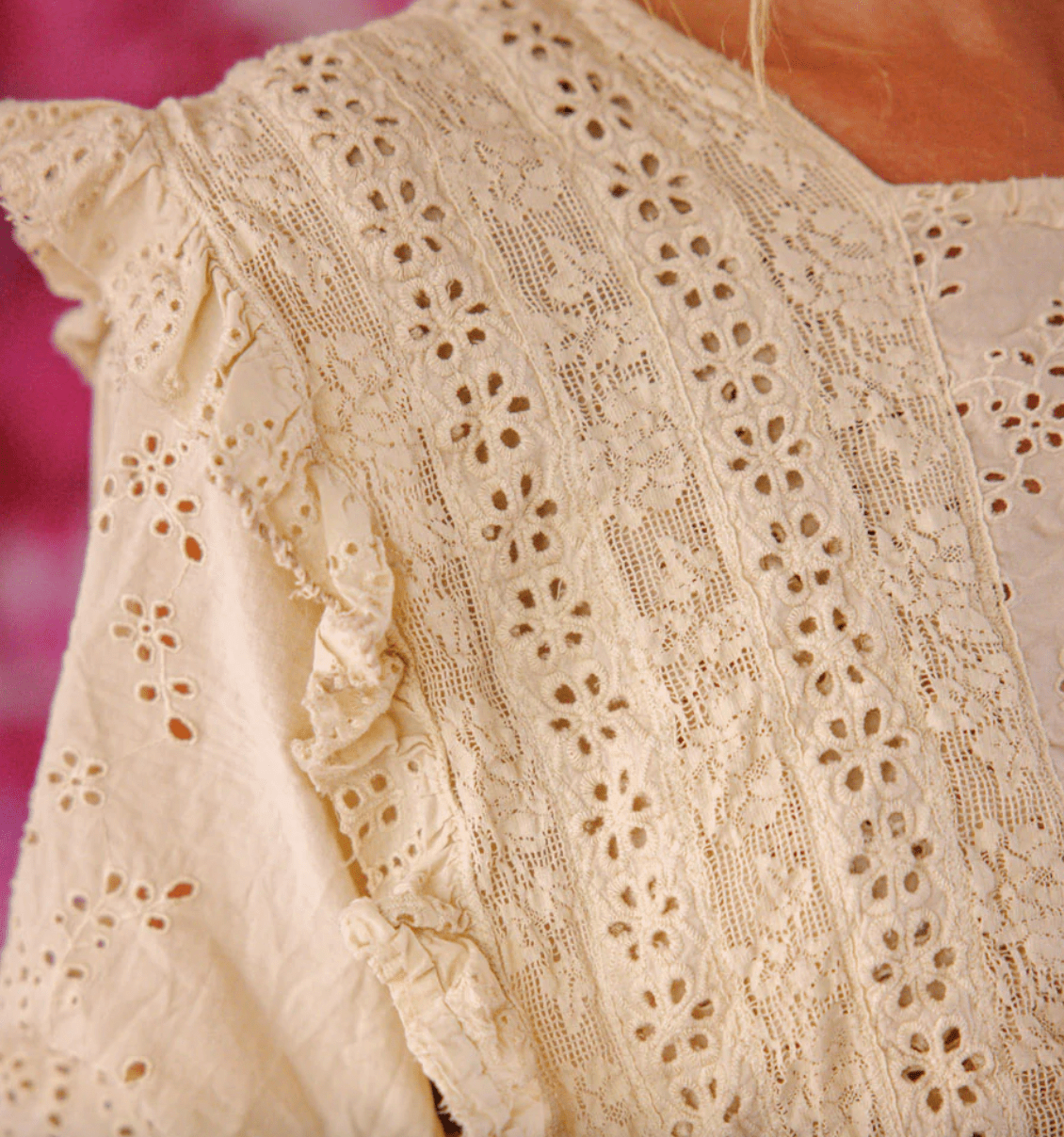 Eyelet Rosario Blouse 2159 BY MAGNOLIA PEARL