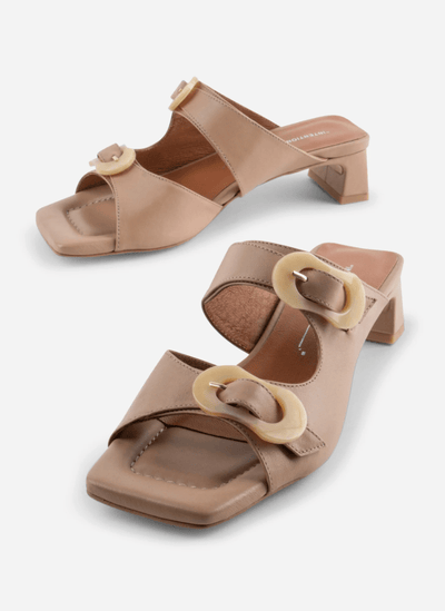 NORA SQUARE TOE SANDAL BY INTENTIONALLY BLANK