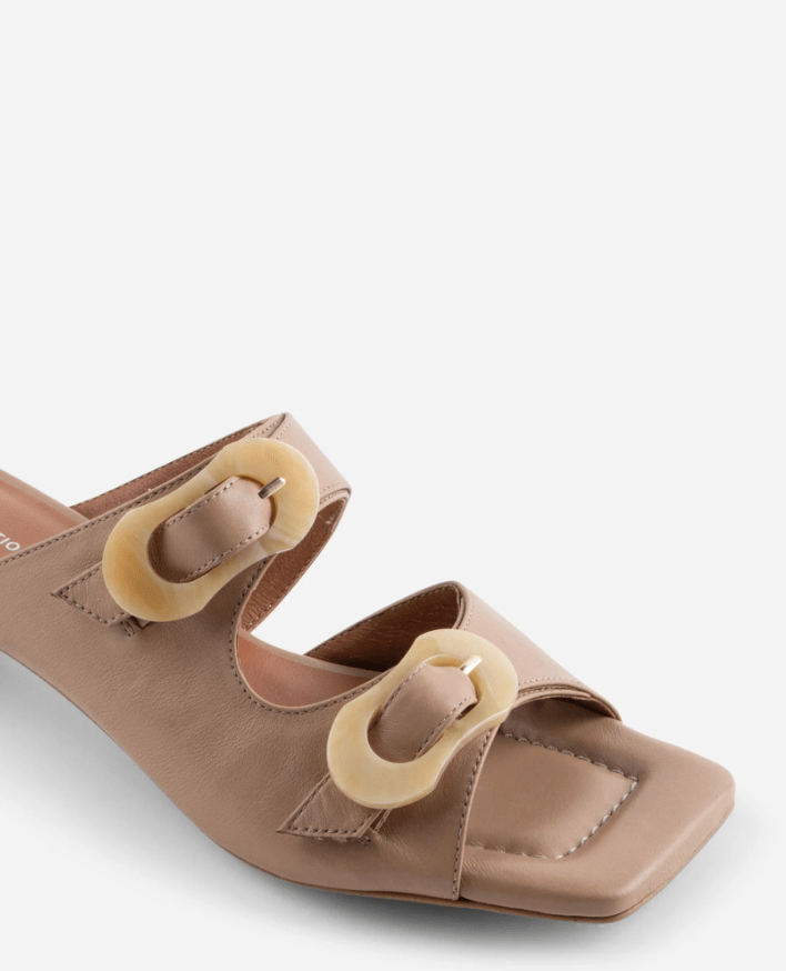 NORA SQUARE TOE SANDAL BY INTENTIONALLY BLANK