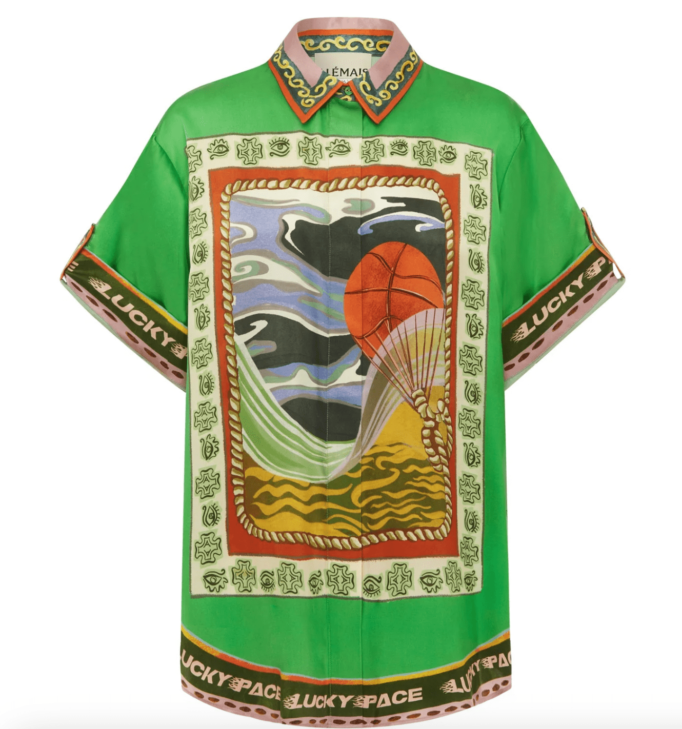 LUCKY PACE SILK SHIRT by ALEMAIS
