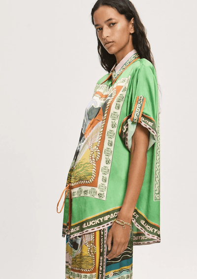 LUCKY PACE SILK SHIRT by ALEMAIS