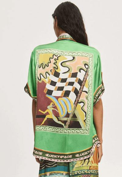 LUCKY PACE SILK SHIRT by ALEMAIS