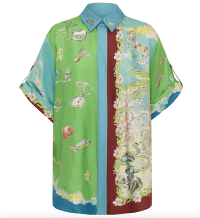 DARIA SILK SHIRT by ALEMAIS