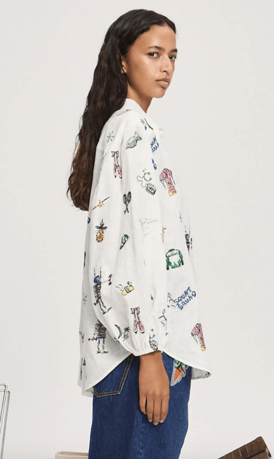 PLAY EMBROIDERED SHIRT BY ALEMAIS