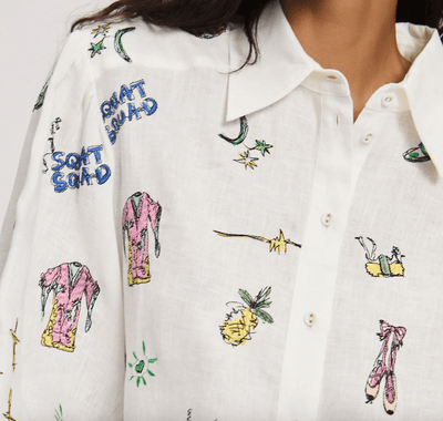 PLAY EMBROIDERED SHIRT BY ALEMAIS