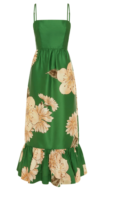SAGE MIDI DRESS BY ALEMAIS