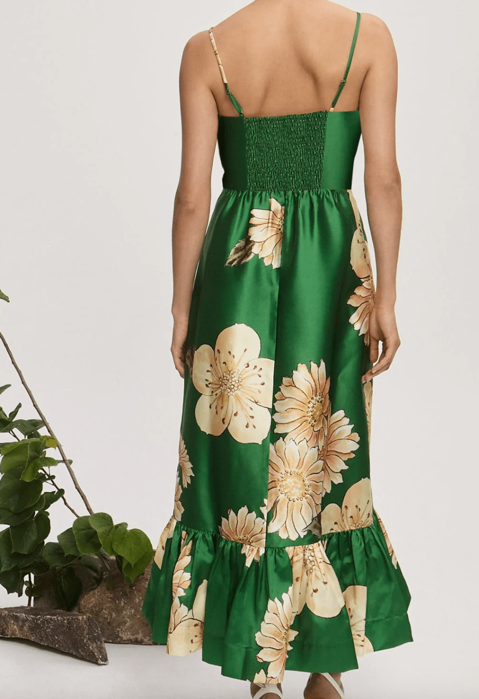 SAGE MIDI DRESS BY ALEMAIS