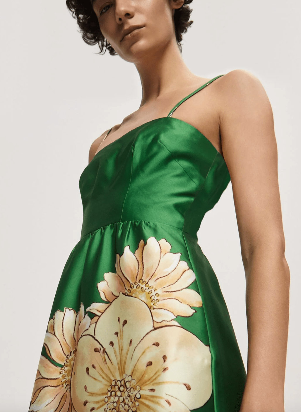 SAGE MIDI DRESS BY ALEMAIS