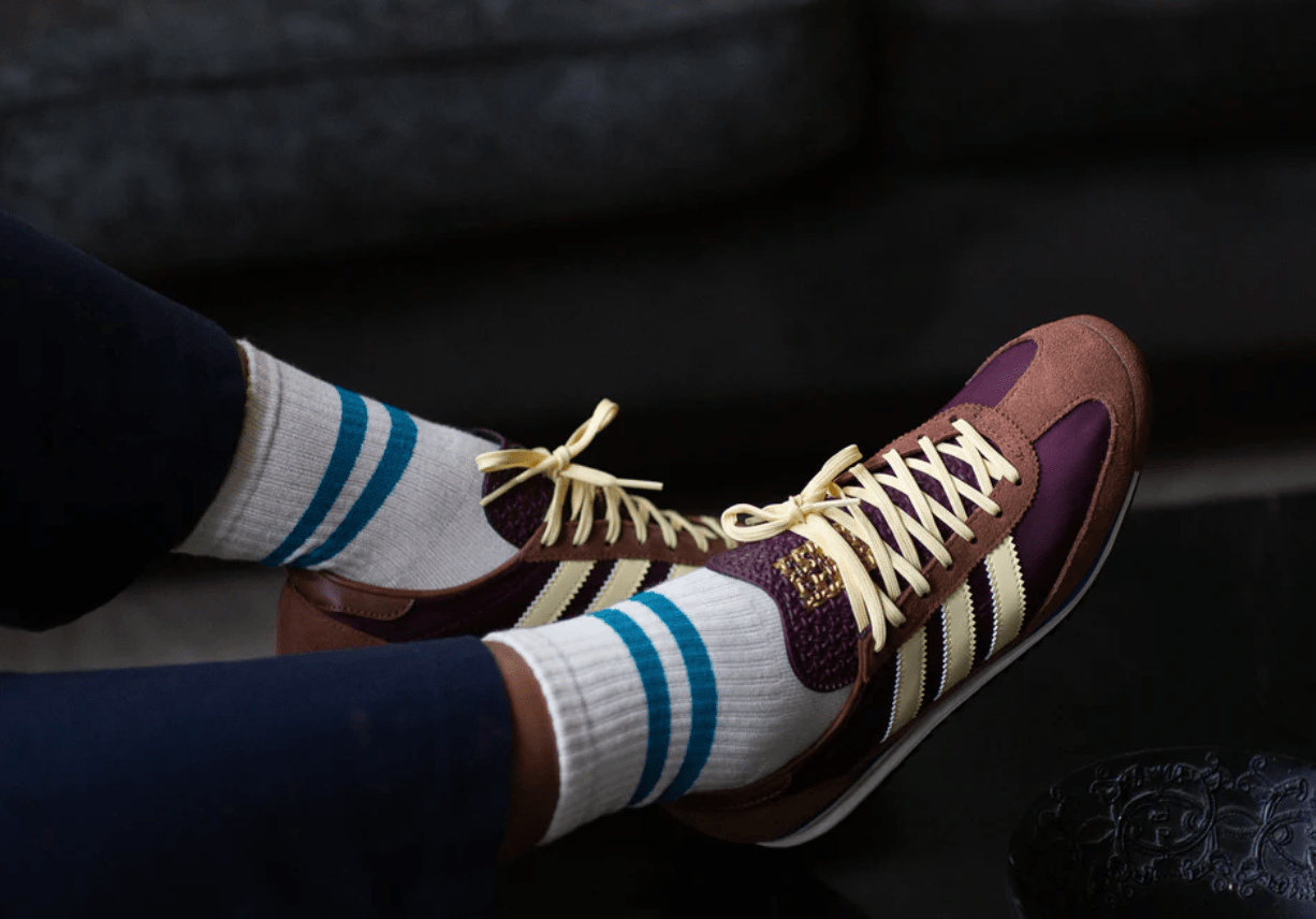 Varsity Stripe Crew Socks by UNIFIED