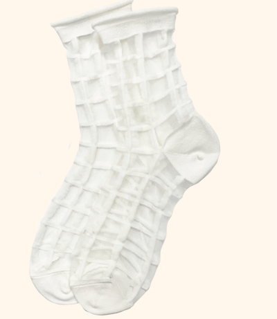 Sheer French Socks by UNIFIED