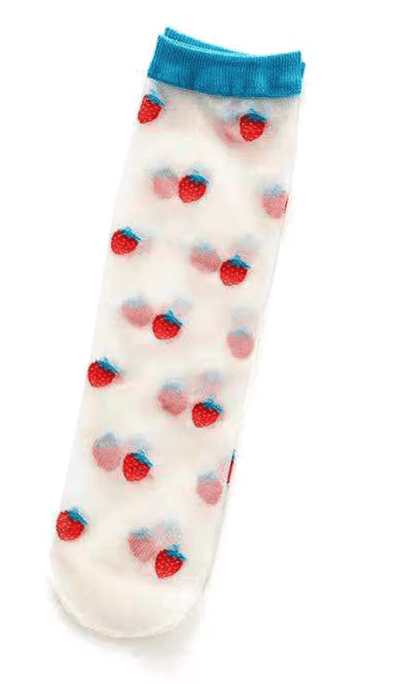 Sheer Fruit Socks by UNIFIED