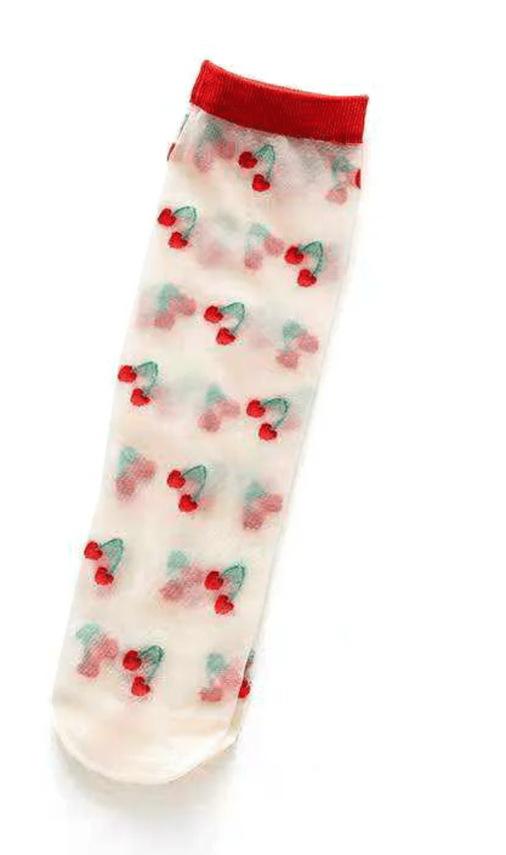 Sheer Fruit Socks by UNIFIED