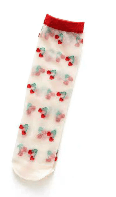 Sheer Fruit Socks by UNIFIED