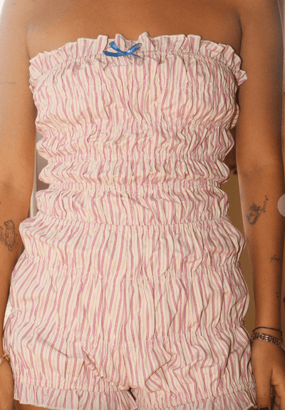 Cotton Candy Sunset Romper BY 75
