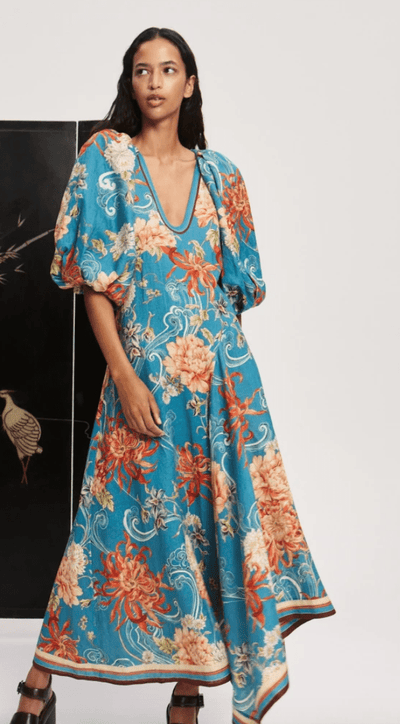 Fletcher Midi Dress BY ALEMAIS