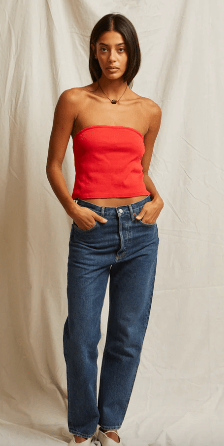 Talula Tube Top by PERFECT WHITE TEE