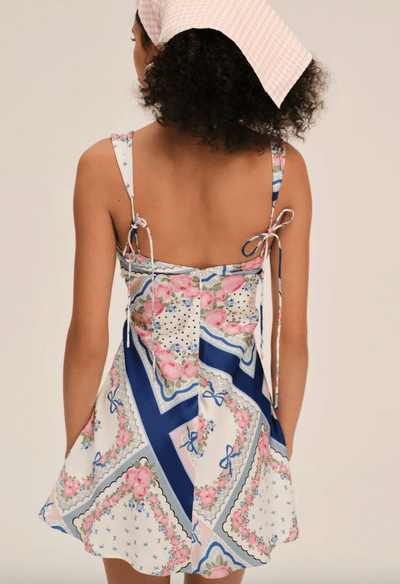 Summer Scarf Mini Dress by FOR LOVE OF LEMONS