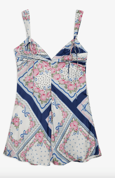 Summer Scarf Mini Dress by FOR LOVE OF LEMONS