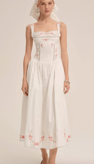 Tea Time Midi Dress by FOR LOVE AND LEMONS