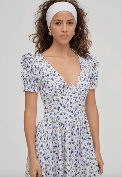 Paulina Puff Sleeve Dress BY FOR LOVE AND LEMONS