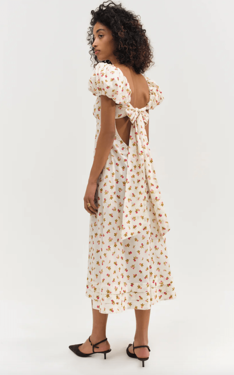 Adahlia Floral Midi DressBY FOR LOVE AND LEMONS