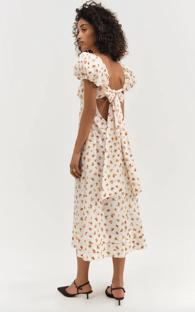 Adahlia Floral Midi DressBY FOR LOVE AND LEMONS