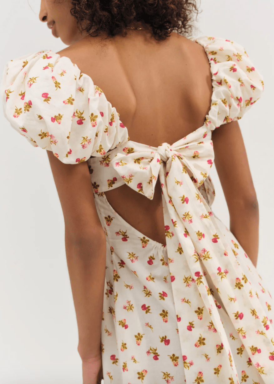 Adahlia Floral Midi DressBY FOR LOVE AND LEMONS