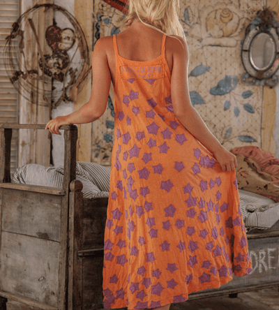 Star Appliqué Lana Tank Dress 1407 BY MAGNOLIA PEARL