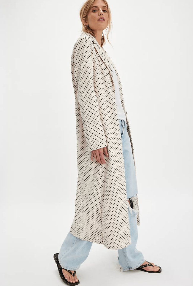 Monique Denim Duster BY FREE PEOPLE