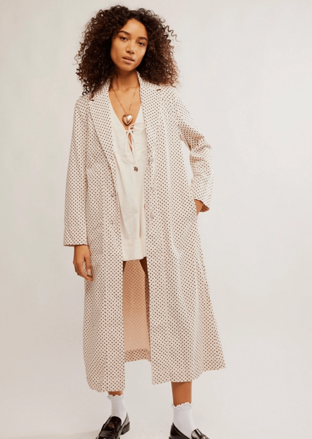 Monique Denim Duster BY FREE PEOPLE