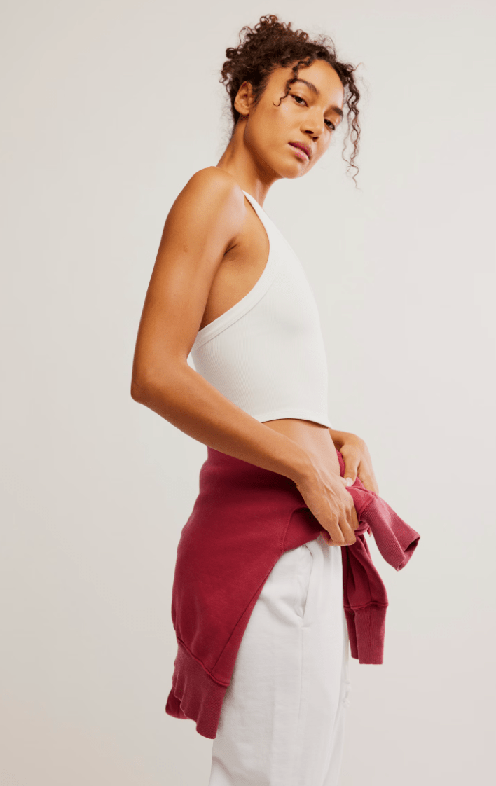 ALL CLEAR V NECK CAMI BY FREE PEOPLE