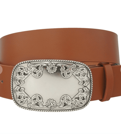 Western Bloom Buckle Belt BY 75 DEGREES