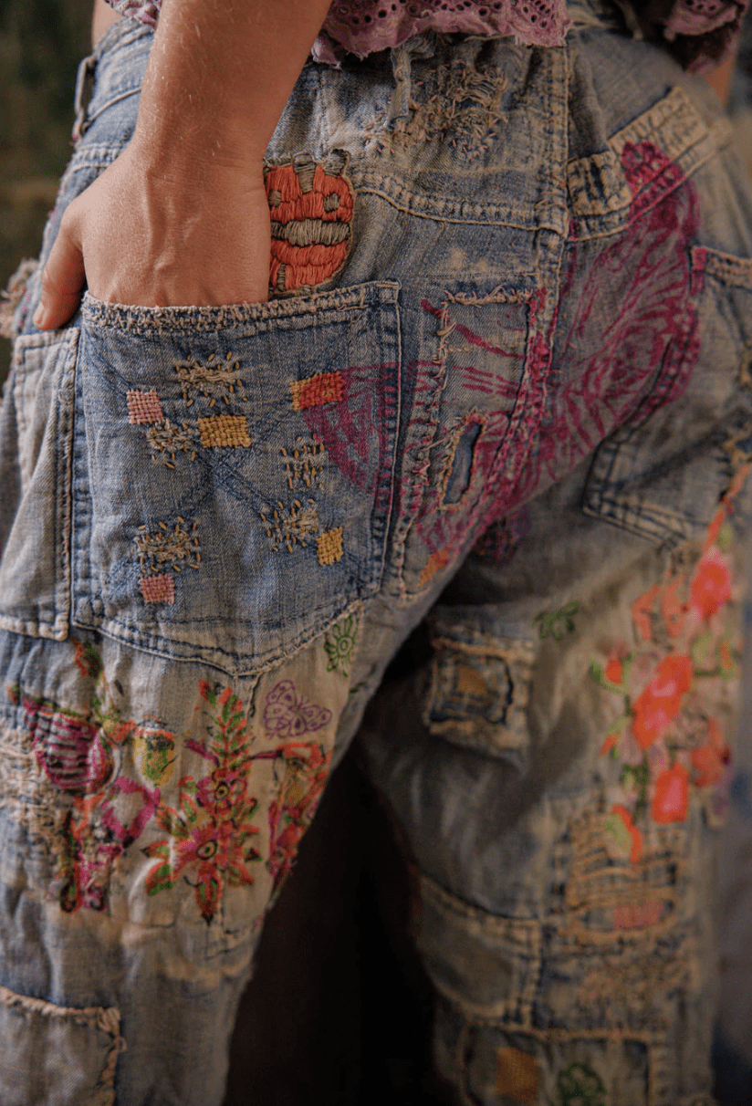 Ladybug Musette Denims 864 BY MAGNOLIA PEARL