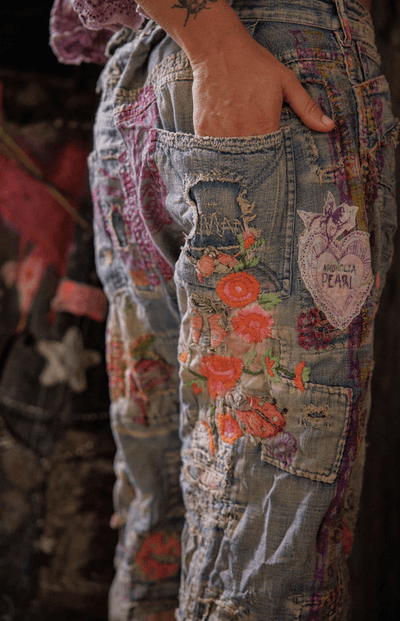 Ladybug Musette Denims 864 BY MAGNOLIA PEARL