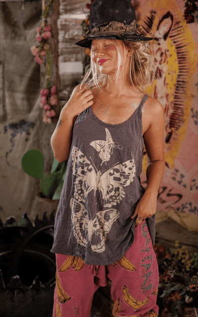 Butterfly Totem Lana Tank 428 BY MAGNOLIA PEARL