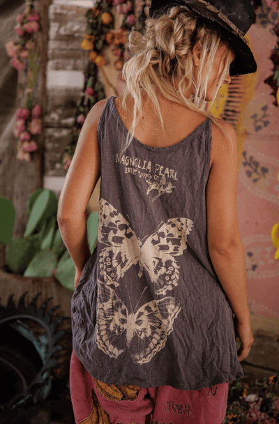 Butterfly Totem Lana Tank 428 BY MAGNOLIA PEARL