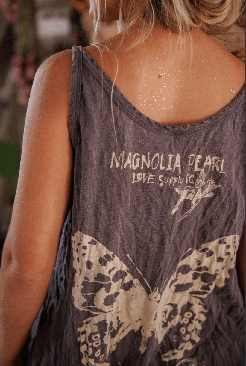 Butterfly Totem Lana Tank 428 BY MAGNOLIA PEARL