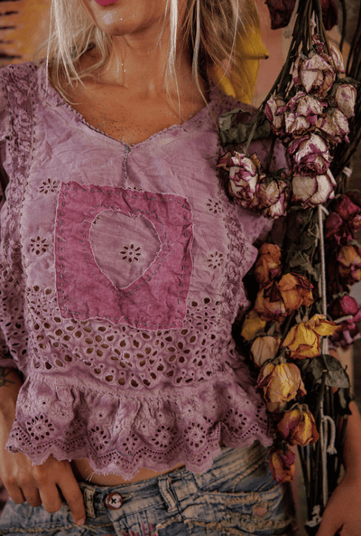 Eyelet Rosemary Blouse 2215 BY MAGNOLIA PEARL