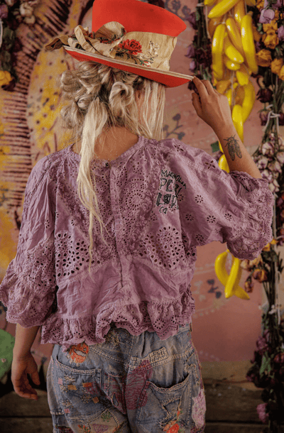Eyelet Rosemary Blouse 2215 BY MAGNOLIA PEARL