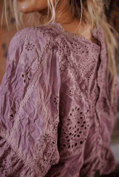 Eyelet Rosemary Blouse 2215 BY MAGNOLIA PEARL