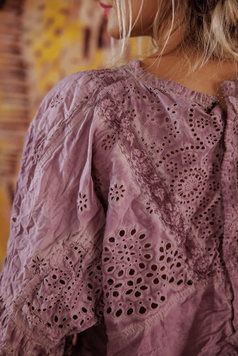Eyelet Rosemary Blouse 2215 BY MAGNOLIA PEARL