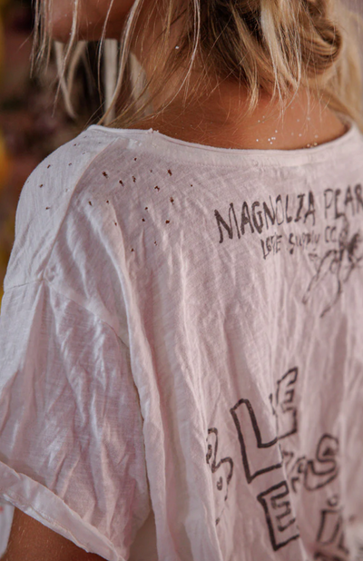Blue Eyes Willie Nelson Tee 2846 BY MAGNOLIA PEARL